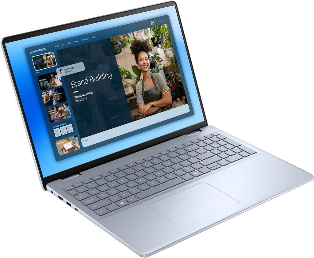 Dell 16-Inch Touchscreen Laptop Computer – Intel 10-Core 7 150U, 32GB DDR5 RAM, 1TB SSD, 16' FHD+ Anti-Glare, Ai Copilot, Fingerprint, Backlit KB, Win 11 Pro, for Business & Student
