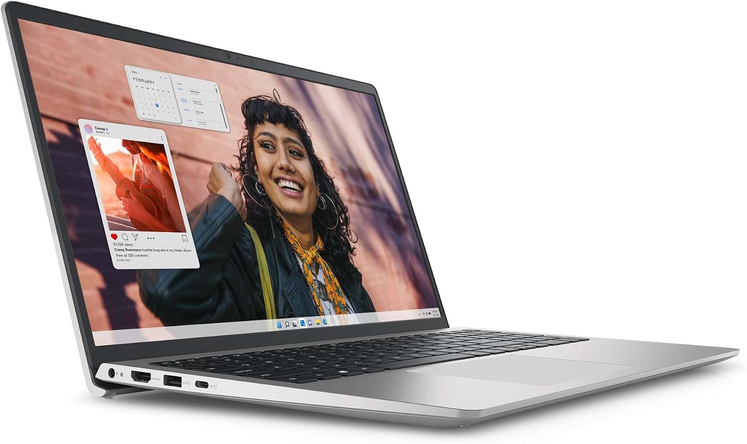 Dell Inspiron 3530 Laptop - 15.6-inch FHD (1920x1080) Touchscreen Display, Intel Core i7-1355U, 16GB DDR4 RAM, 1TB SSD, Intel Iris Xe Graphics, Windows 11 Home - Platinum Silver