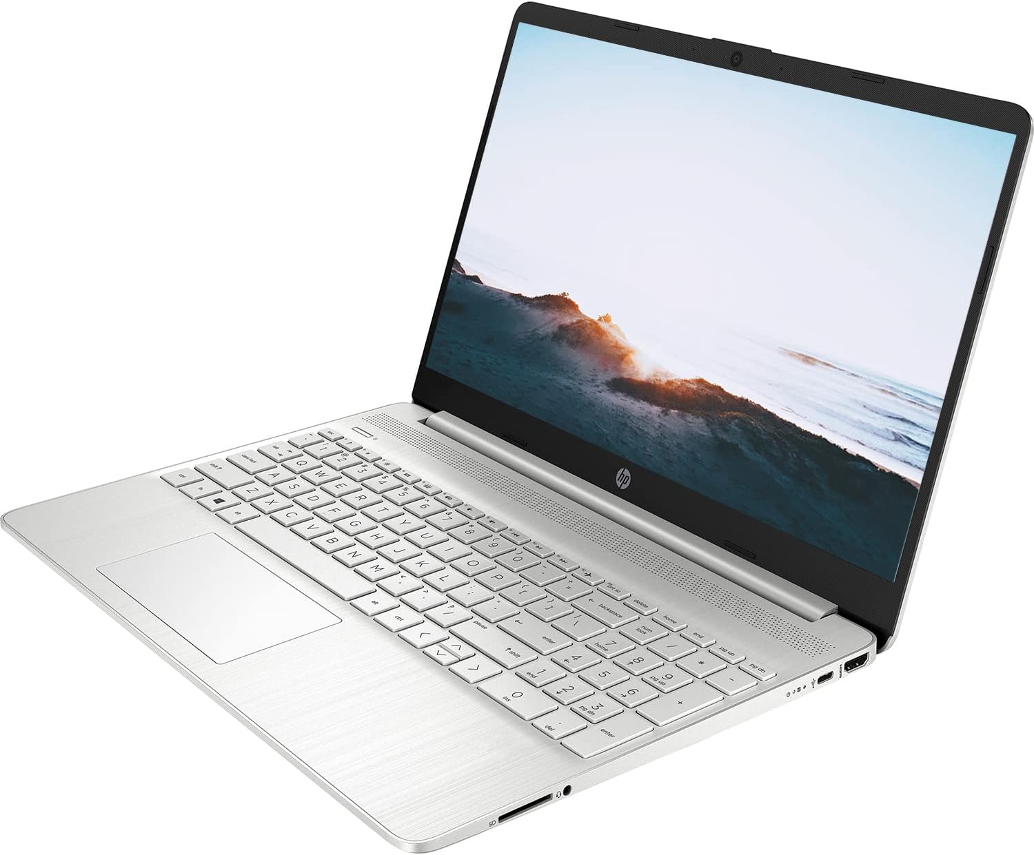 HP 15 Notebook Laptop, 15.6' FHD Display, Intel Core i5-1135G7, 24GB DDR4 RAM, 1TB PCIe NVMe SSD, Webcam, Wi-Fi, Bluetooth, Windows 11 Home, Silver