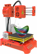 3D Printer Mini Desktop Kit, 3D Printer with Pla Filament Removable Magnetic Plate USB Cable Tf Card Max Printing Speed 40mm/S, for Beginners Kids Teens
