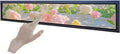 VSDISPLAY 24 Inch Touch Screen 1920x360 IPS Monitor Android 11 Stretched Bar LCD Auto Copy Autoplay as Extra Advertising Display,Supports USB/SD Input