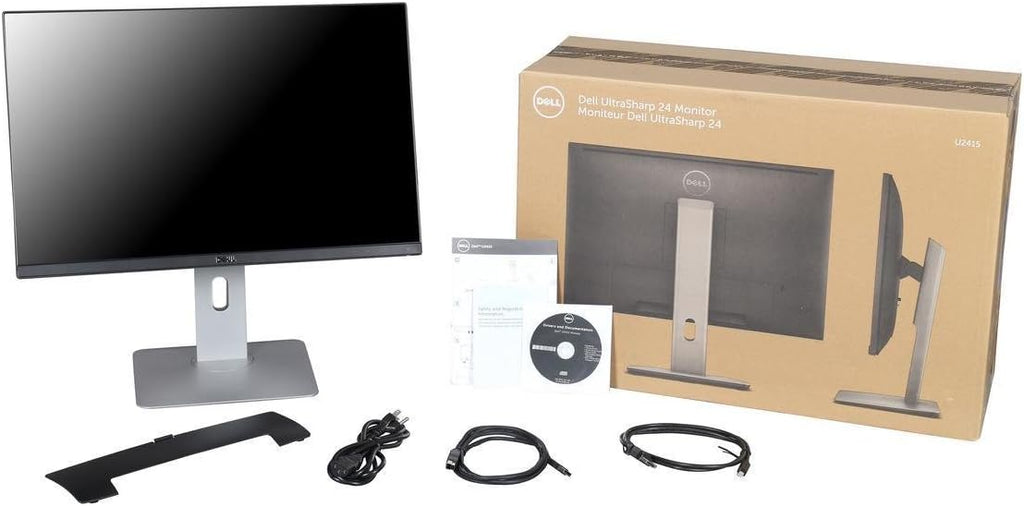 Dell U2415 24-Inch 1920 x 1200 LED Monitor (Renewed)
