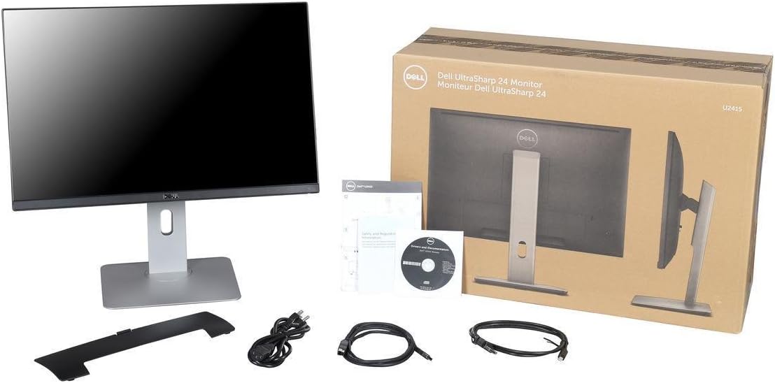Dell U2415 24-Inch 1920 x 1200 LED Monitor (Renewed)