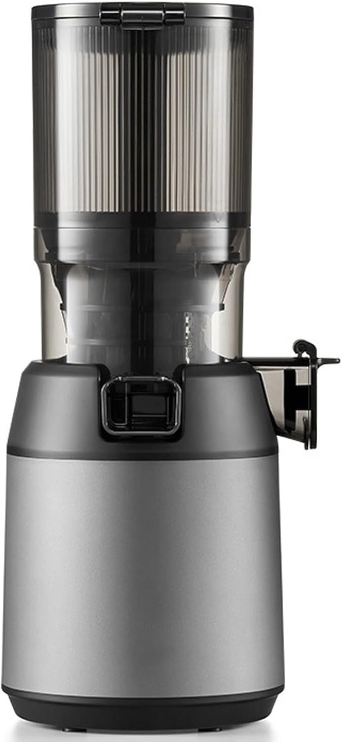 Cold Press Juicer, 160nm Slow Masticating Juicer with 92% Juice Yield, 13cm Wide Chute, Easy Clean, Pulp Measuring Cup, Green