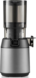 200W Masticating Juicer, 1.4L Cold Press, 160nm Slow Juicer with 13cm Wide Feed Port, High Juice Yield & Easy Clean, Grey