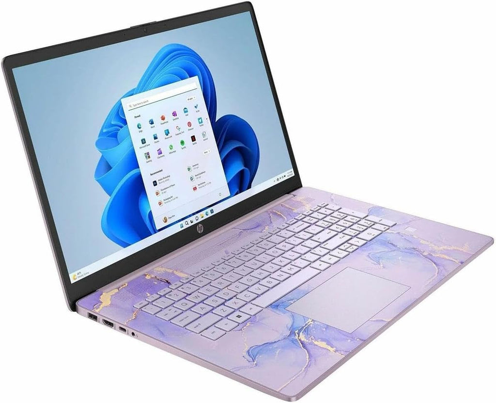 HP 17-cn0000 17-cn0513nr 17.3' Notebook - HD+ - Intel Celeron N4500-4 GB - 256 GB SSD - Winter Lavender, Natural Silver - Intel Chip - 1600 x 900 - Windows 11 Home - Intel UHD Graphics - in-Plane Sw