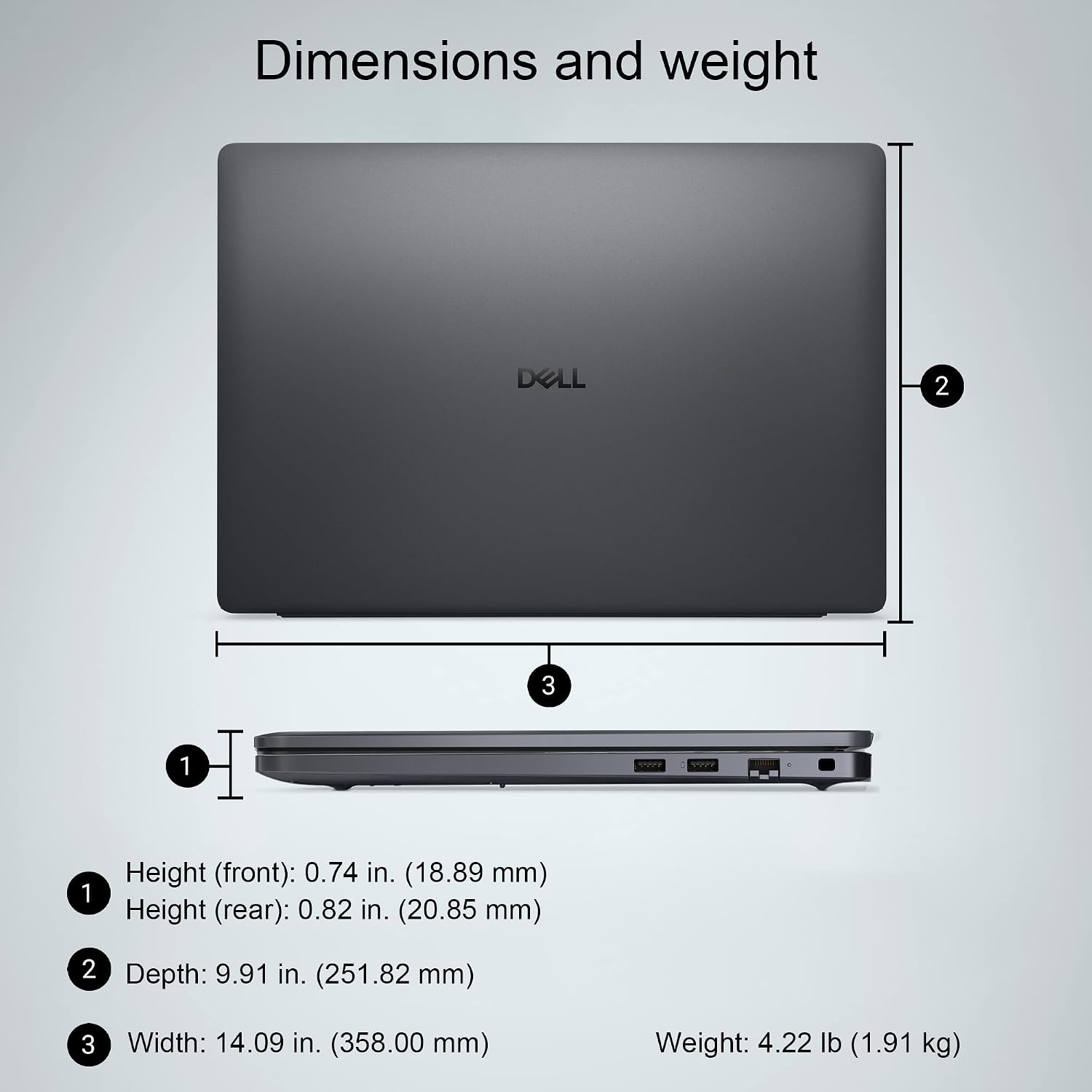 Dell Pro 16 (Next Gen Latitude 3550) Business Laptop (16' FHD+ Anti-Glare, Intel Core 5 120U, 16GB DDR5, 512GB SSD), 1080p IR Webcam, Backlit, Thunderbolt 4, Wi-Fi 6E, Win 11 Pro, Magnetite, PC16250