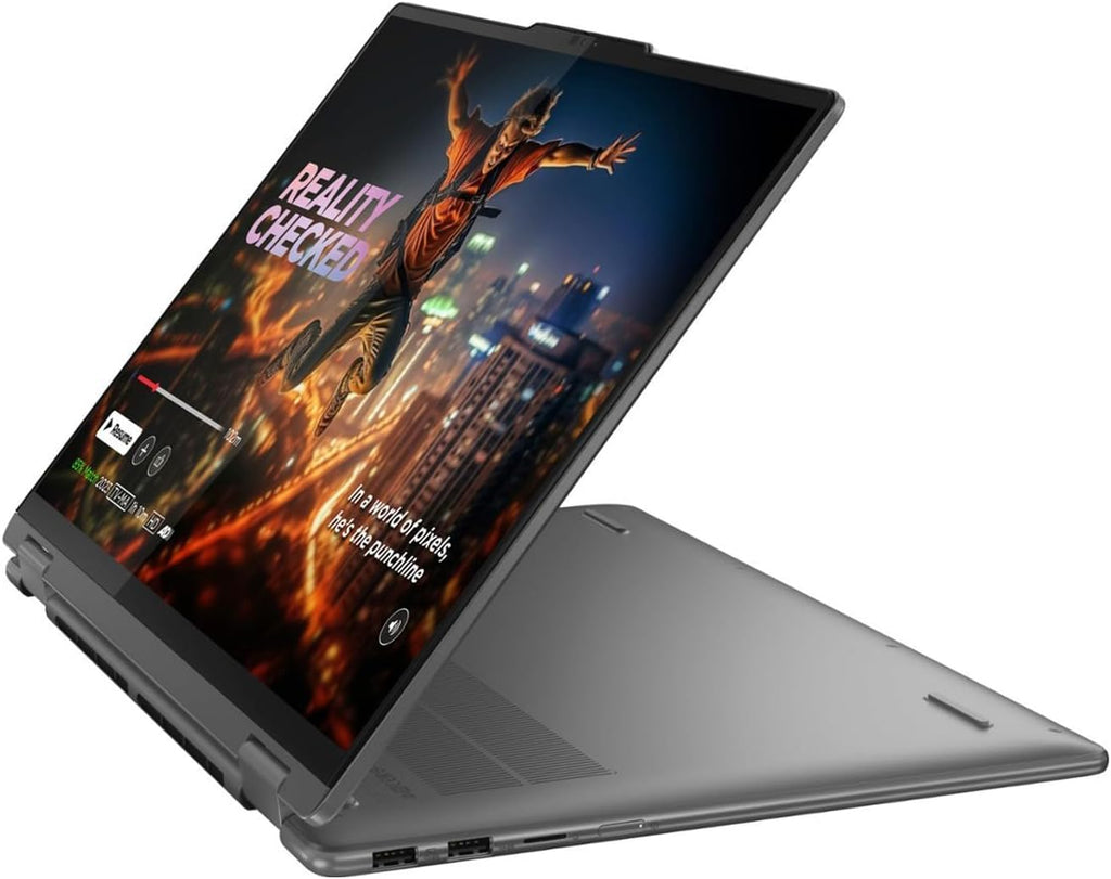 Lenovo Yoga 7i 2-in-1 Laptop, 16' 2K Touchscreen, Core Ultra 5 125U (Beats i7-1355U), 16GB LPDDR5X, 1TB SSD, 300 nits, Backlit, TB4, HDMI 2.1, FP, WiFi 6E, Webcam, PDG Portable Stand, Win 11 Pro