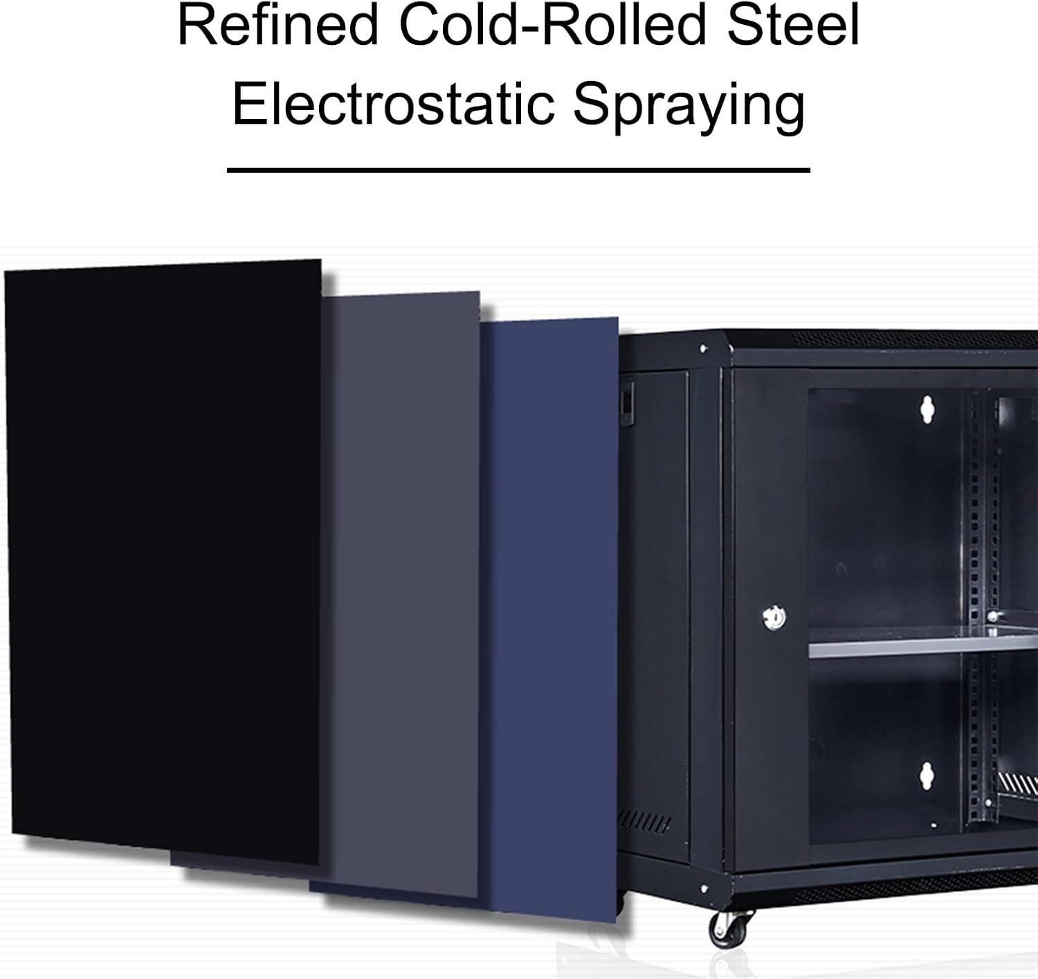 Home Stereo System Entertainment Components Cabinet Media Stand with Adjustable Shelves, Multifunctional Entertainment Center, HiFi Amplifier Rack(30cm/11.8in)