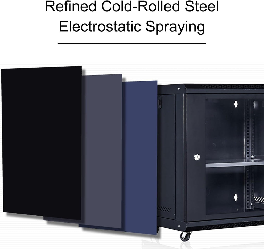 Home Stereo System Entertainment Components Cabinet Media Stand with Adjustable Shelves, Multifunctional Entertainment Center, HiFi Amplifier Rack(24cm/9.4in)