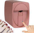 Portable Nail Painting Machine, Professional 3D Nail Printer, Mini Printer for Nails, Mobile Phone Operation, Customized Patterns, for Kid/Nail Studio/Manicurist/Nail Lovers,Rosegold
