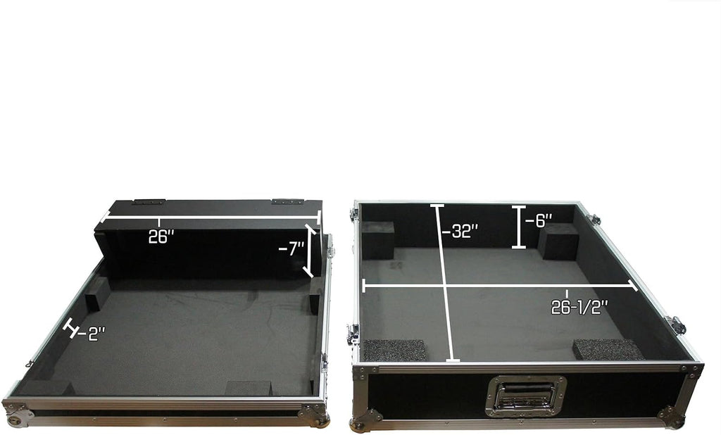Harmony Audio HCPRE2442DHW Flight Dog House Road Custom Case Compatible with Presonus 24.4.2 Mixer