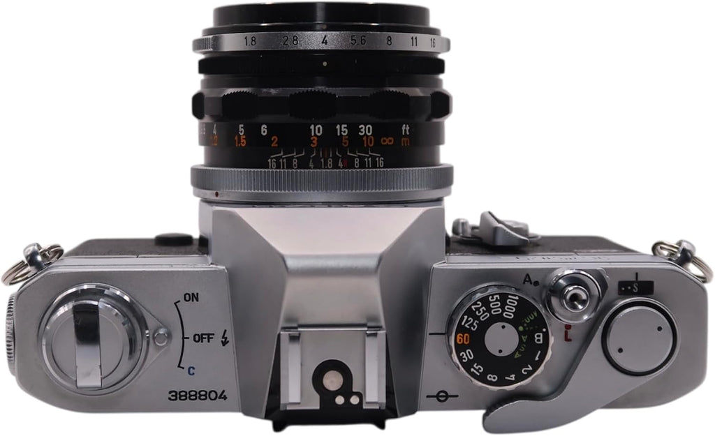 Canon FTb-QL Manual Focus SLR Camera With Canon 50mm f/1.8 FL Lens (Renewed)