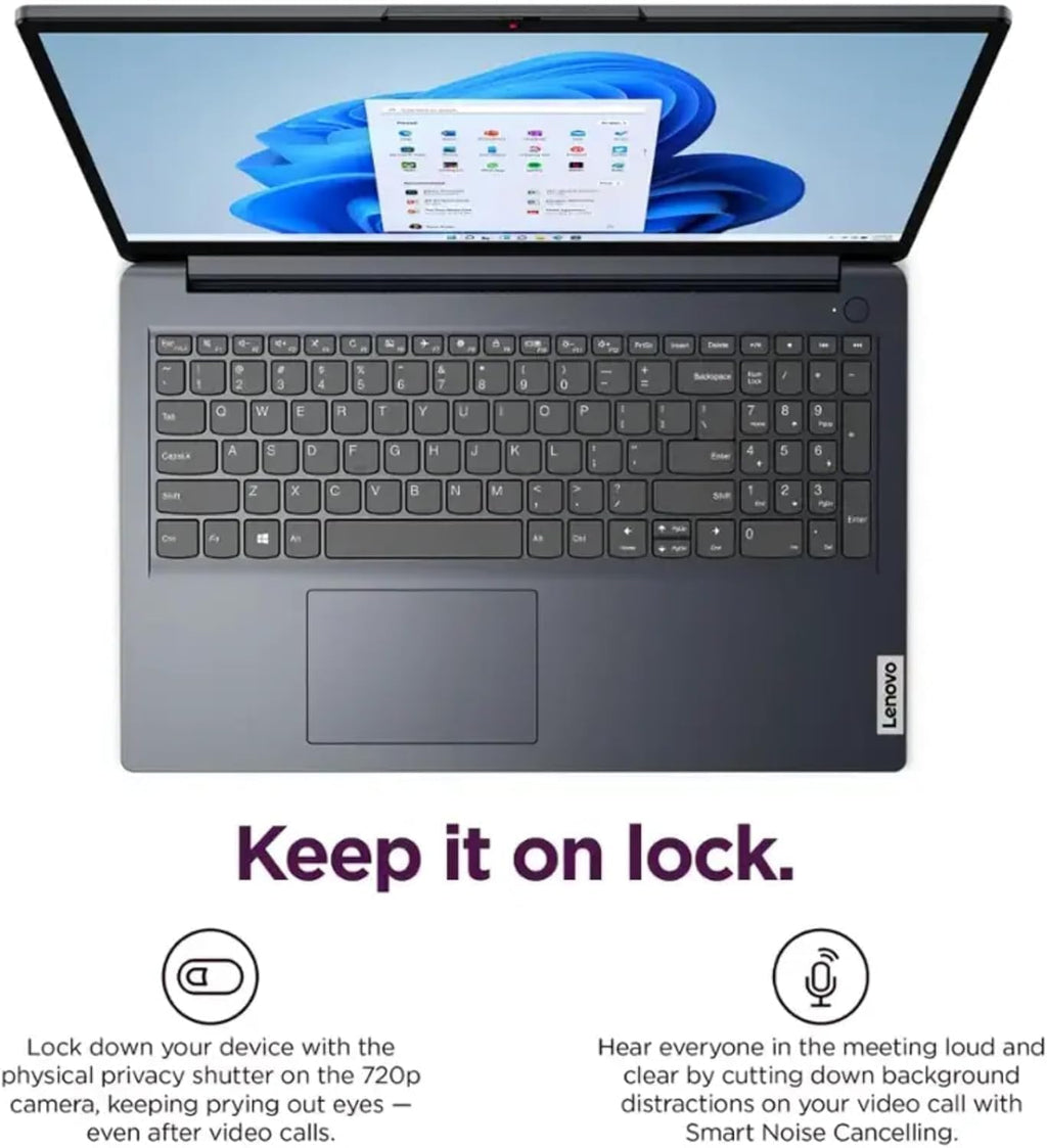 Lenovo IdeaPad 15.6 inch Laptop Computer with Microsoft 365 Home and Business • 36GB RAM • 2TB PCIe SSD • Intel Core • Wi-Fi 6 • 1TB Cloud Storage • 11HR Battery • Win 11 • WOWPC Recovery USB