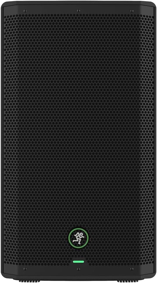Mackie Thrash212 GO 12' 300W Powered PA Loudspeaker System with Auray 51' Speaker Stand Bag, Auray Steel Speaker Stand with Tripod Base and 20-Inch XLR-XLR Audio Cable