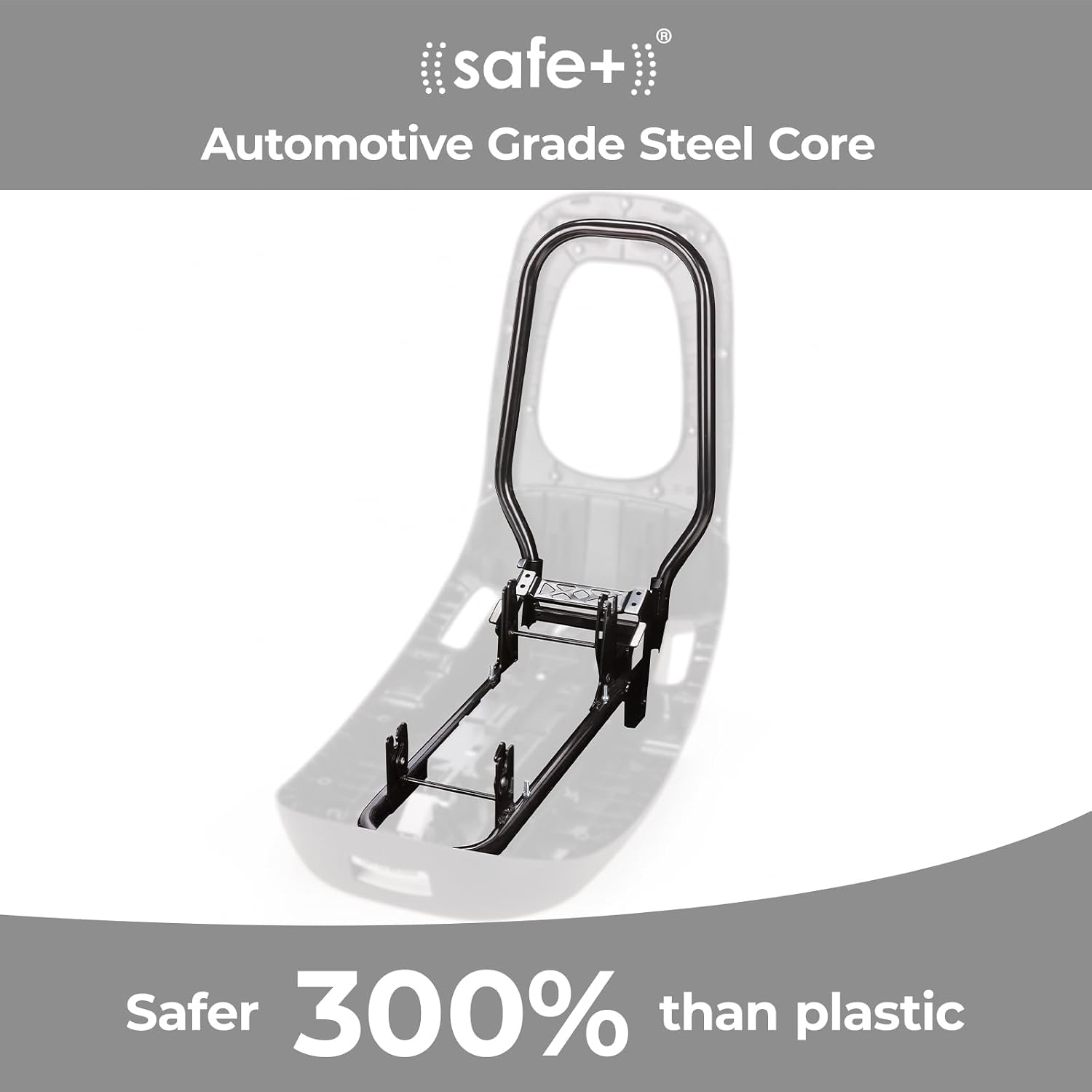 Diono LiteClik30 RXT SafePlus Infant Car Seat and Base, Rear-Facing for Infants 4-30lbs, SafePlus Engineering, with Infant Insert, UPF 50+ Sunshade (Blue Surge)