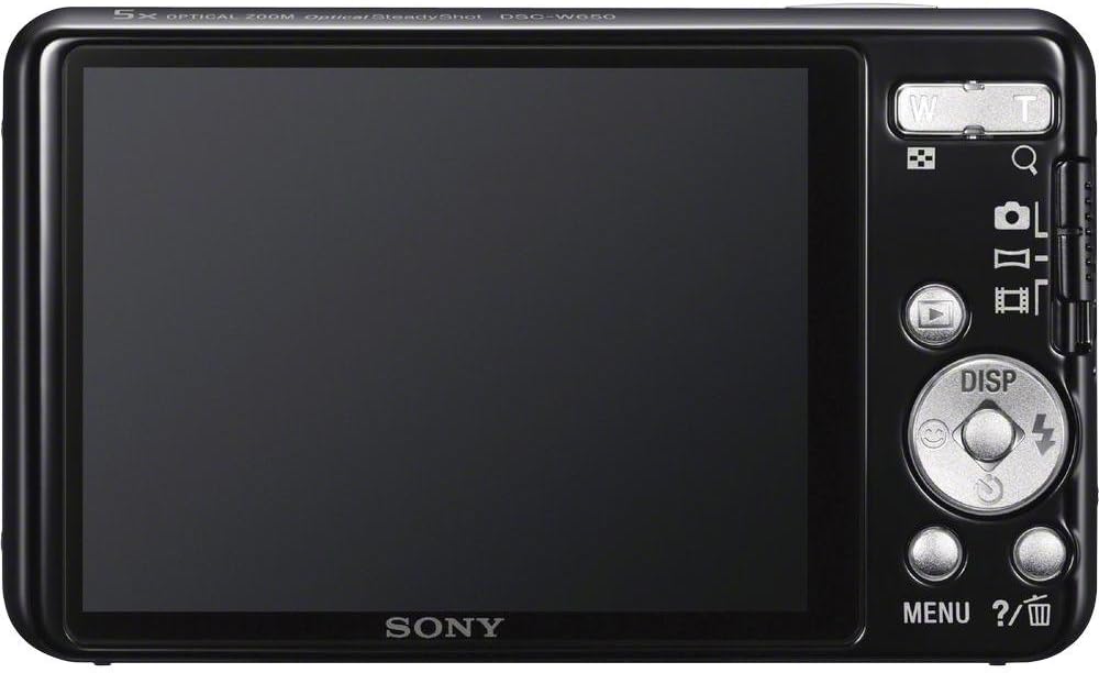 Sony Cyber-shot DSC-W650 16.1 MP Digital Camera with 5x Optical Zoom and 3.0-Inch LCD (Black) (2012 Model)