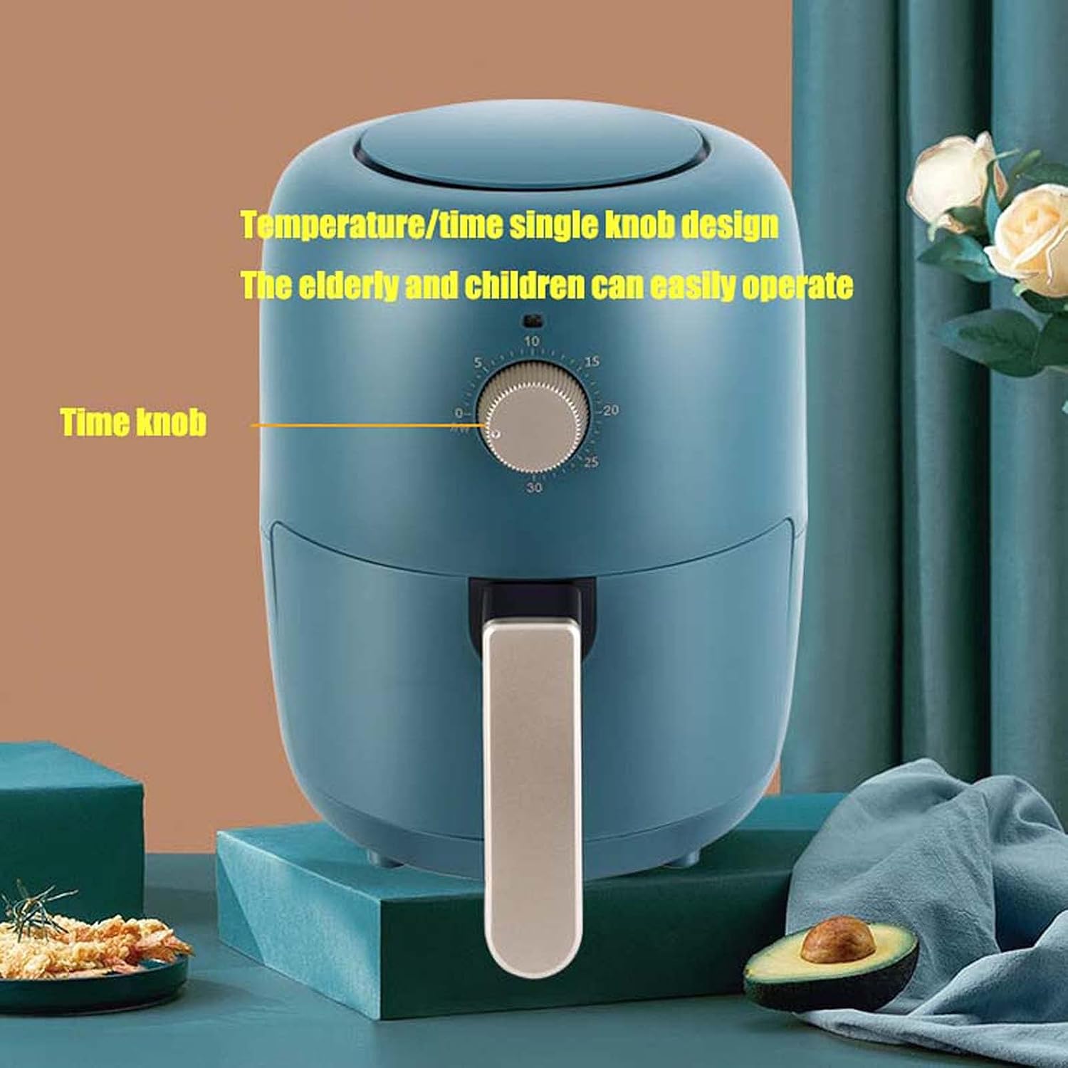 Air Fryer Oven, 2.5L Oil Free Fast Frying Fryer, Air Fryer Toaster Oven Combo, Tower Air Fryer Oven