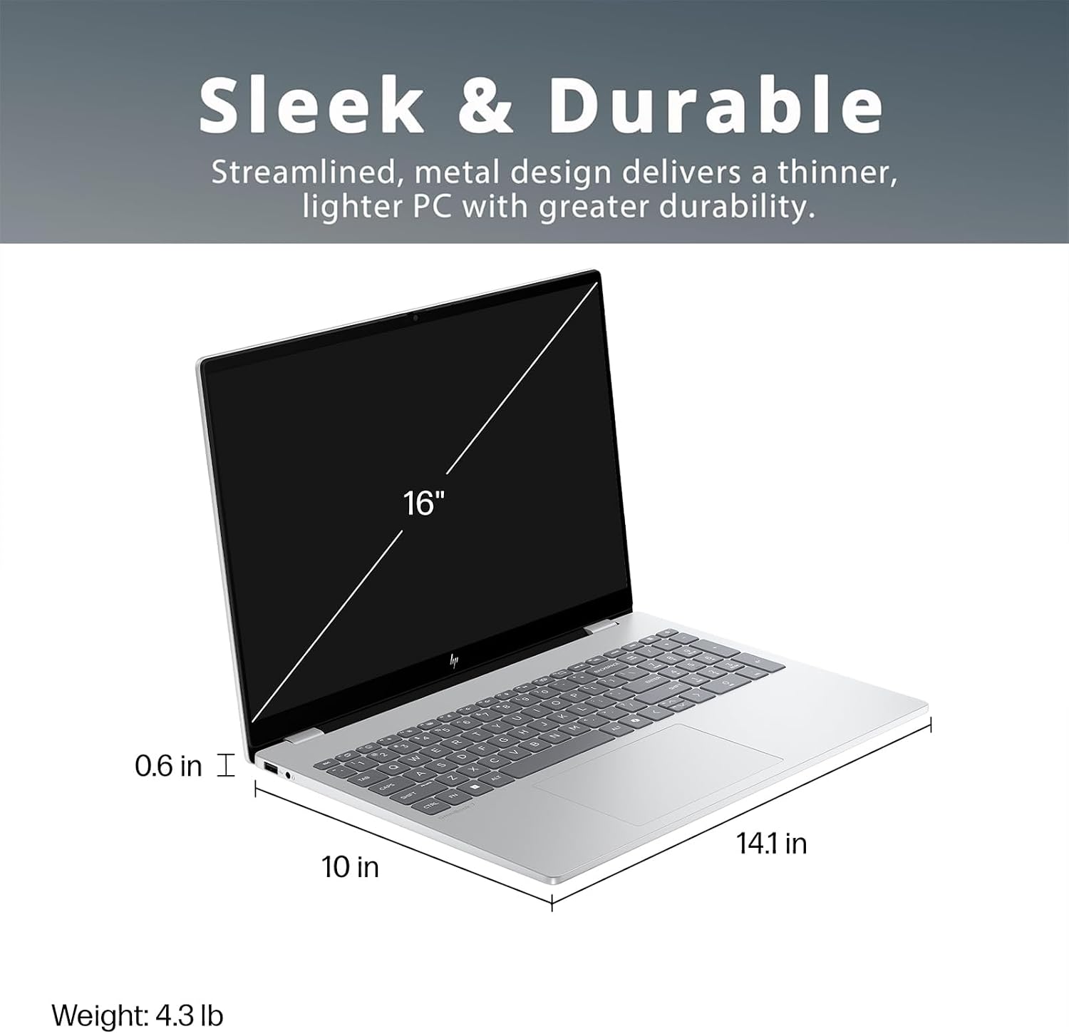 HP OmniBook 7 16' OLED Touchscreen Laptop, 2K 120Hz, Intel Evo Ultra 7 255H, RTX 4050, 32GB RAM| 2TB SSD -Copilot AI PC, Backlit Keyboard, Windows11 Pro Office 365, Business College