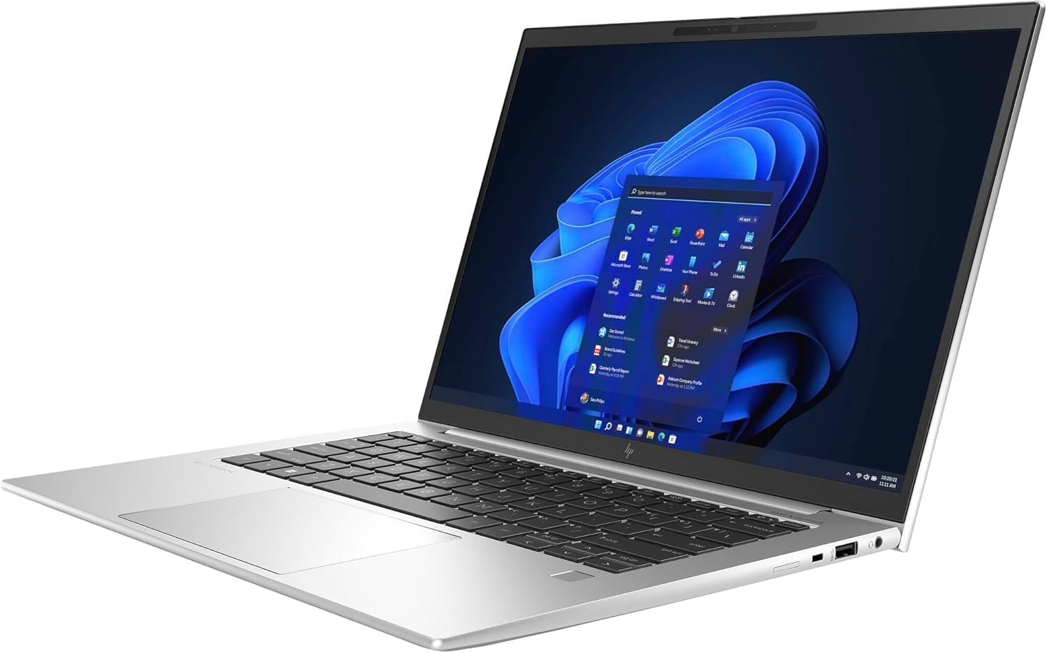 HP EliteBook 840 G9 14' FHD Intel Core i5-1245U 1.6GHz Deca Core, 16GB RAM, 512GB Solid State Drive, Windows 11 Pro 64Bit, CAM, Silver (Renewed)