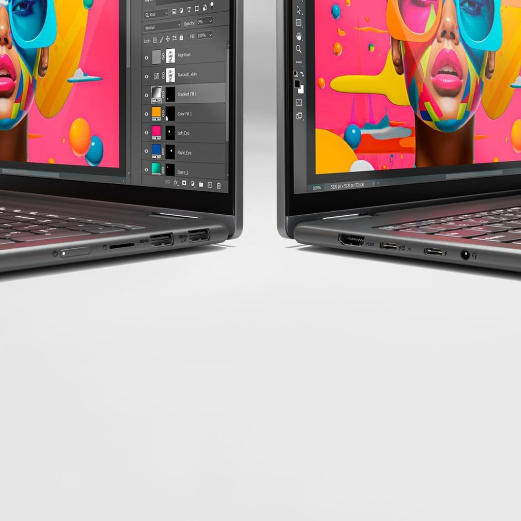Lenovo Yoga 7i 2-in-1 Laptop, 16' 2K Touchscreen Display, Core Ultra 7 155U (Up to 4.80 GHz), 16GB DDR5, 512GB PCIe SSD, Wi-Fi 6E, Backlit KB, FP Reader, TB 4, Webcam, Keypad, PDG HDMI, Win 11 Pro