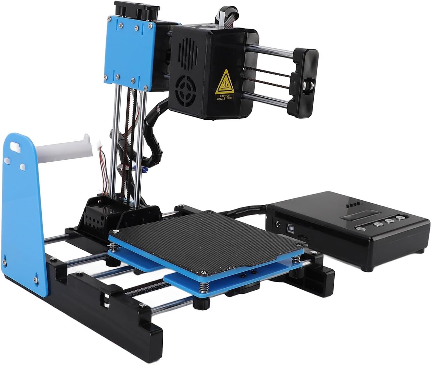 Generic 100x100x100mm 3D Printer Kit, DIY Enthusiasts, PLA Filament, Easyware, CURA, Simplify3D, USB for Win OS X PC, Small Memory Card Printing, Kit Includes Removable Magnetic Platform (US Plug)