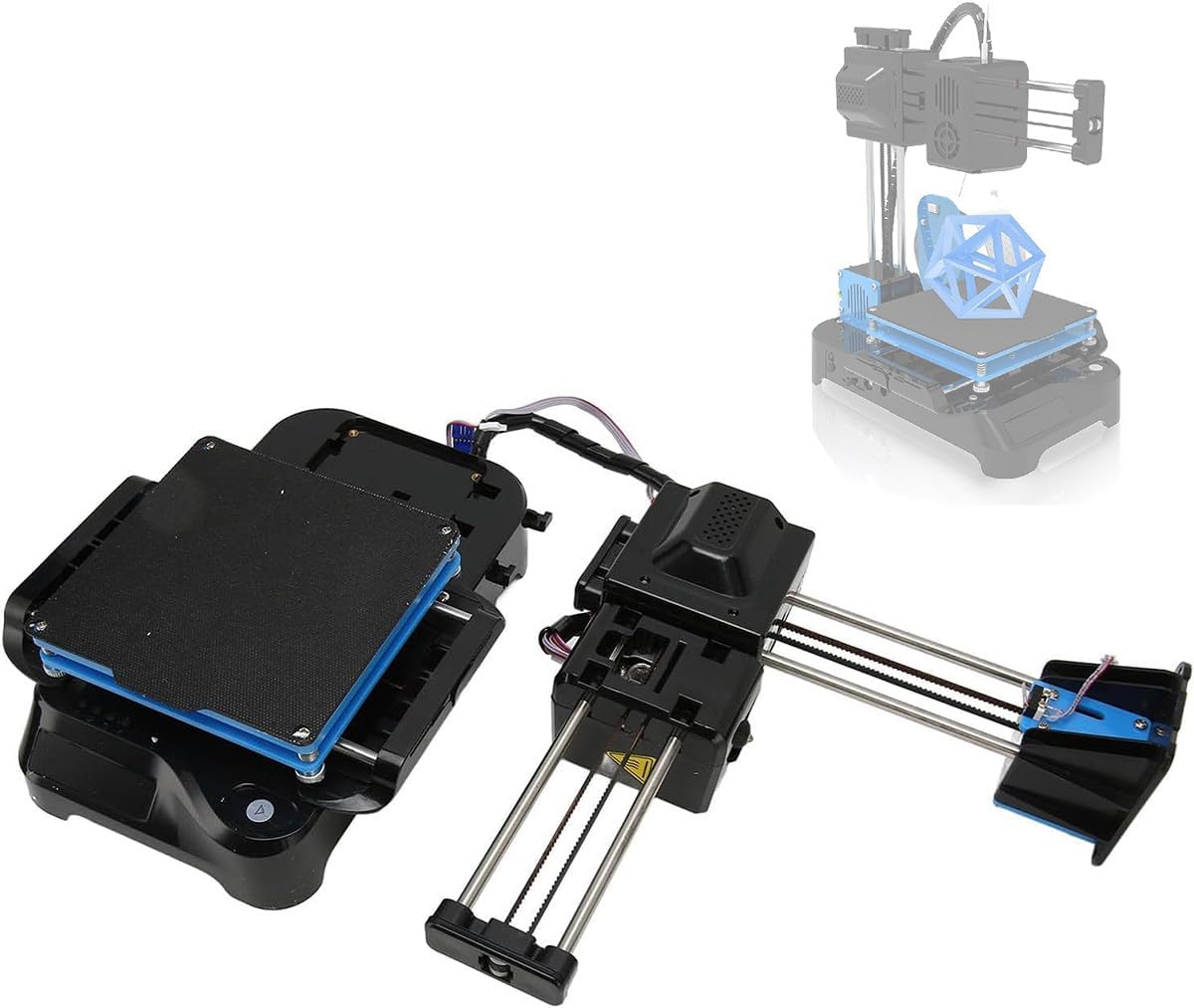 Mini 3D Printer for Beginners, High Precision & Stability, Ideal for Kids and Student Educational Projects