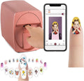 Nail Art Printer, 3D Smart Automatic Nail Printer Machine, Support WiFi/DIY/USB, Multifunction Portable Mobile Nail Painting Machine for Kid/Nail Studio/Manicurist/Nail Lovers