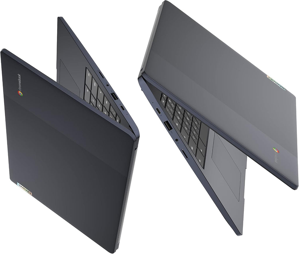 Lenovo IdeaPad 3i Chromebook 15.6' FHD Display | Intel Celeron N4500 | Intel UHD Graphics | HDMI | Abyss Blue | 8GB RAM | 64GB SSD | Chrome OS | Bundle with USB 3.0 Hub