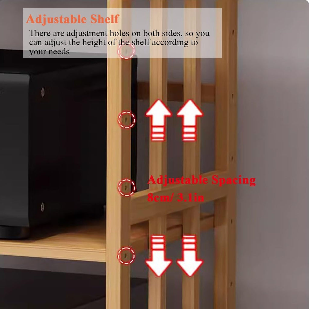 Media Stand 2/3/4/5 Tier Media Component Storage Unit Shelves, Movable Audio Video Tower DVD Cd Record Player Stand Stereo Equipment Cabinet, Turntable Holder for Living,W70Cm5 Tier