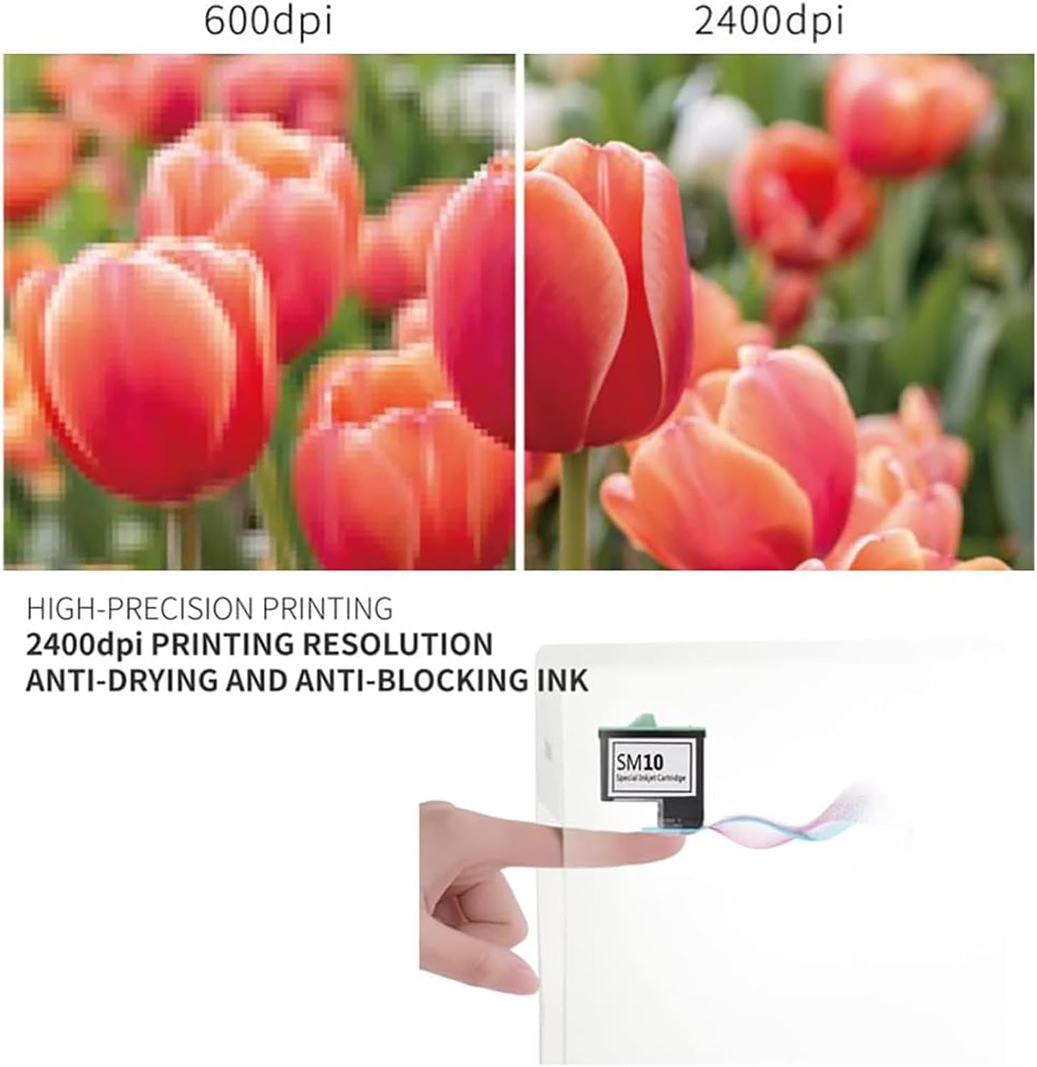 Nail Art Printer, 3D Smart Automatic Nail Printer Machine, Support WiFi/DIY/USB, Multifunction Portable Mobile Nail Painting Machine for Kid/Nail Studio/Manicurist/Nail Lovers