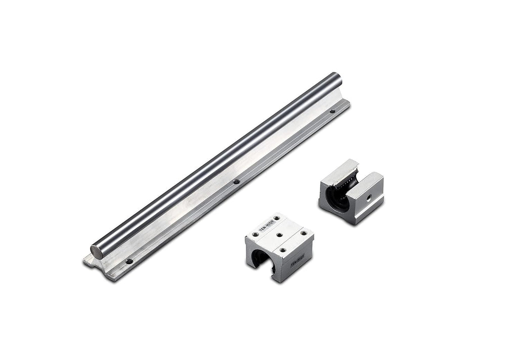 TEN-HIGH SBR30 2100mm Linear Guide Rail Linear Motion Slide Rails, for CNC Machine and 3D Printer, 1pcs Rail + 2pcs SBR30UU Blocks Bearing