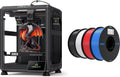 Creality K2 SE 3D Printer Bundle with PLA Filament 1.75mm 4 Packs（1 Black+1 White+1 Red+1 Blue）