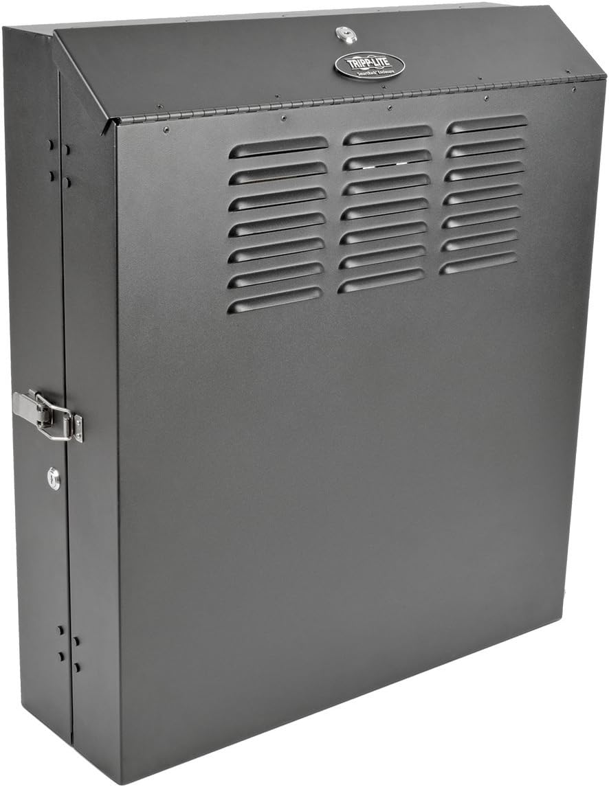 Tripp Lite 6U Vertical Wall Mount Rack Enclosure Cabinet, Low Profile, Switch Depth, 20' Deep (SRWF6U)