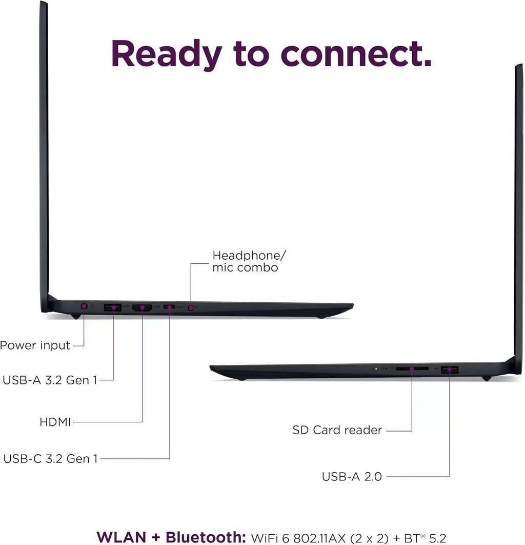 Lenovo IdeaPad 15.6' Flagship Touchscreen Laptop 2025, 10-Core Intel i5, Lifetime Office 2024, Copilot AI, 16GB RAM, 1TB Storage (500GB SSD + 500GB Ext), HubxcelAccessory, Long Battery, Win 11 Pro