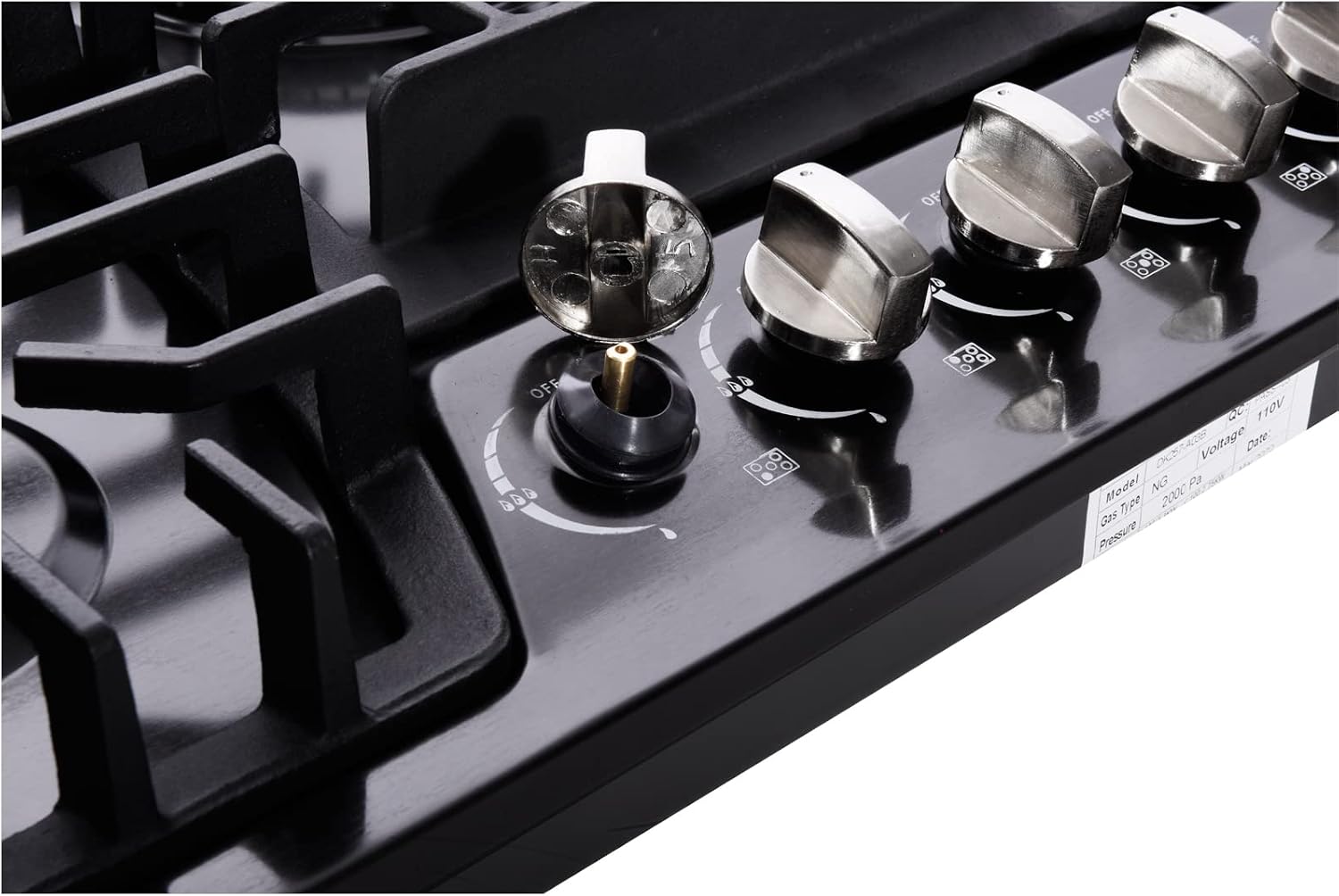 30 Inch Gas Cooktop Dual Fuel Sealed 5 Burners Stainless Steel Gas Cooktop Gas Hob DK257-A03B Gas Cooker