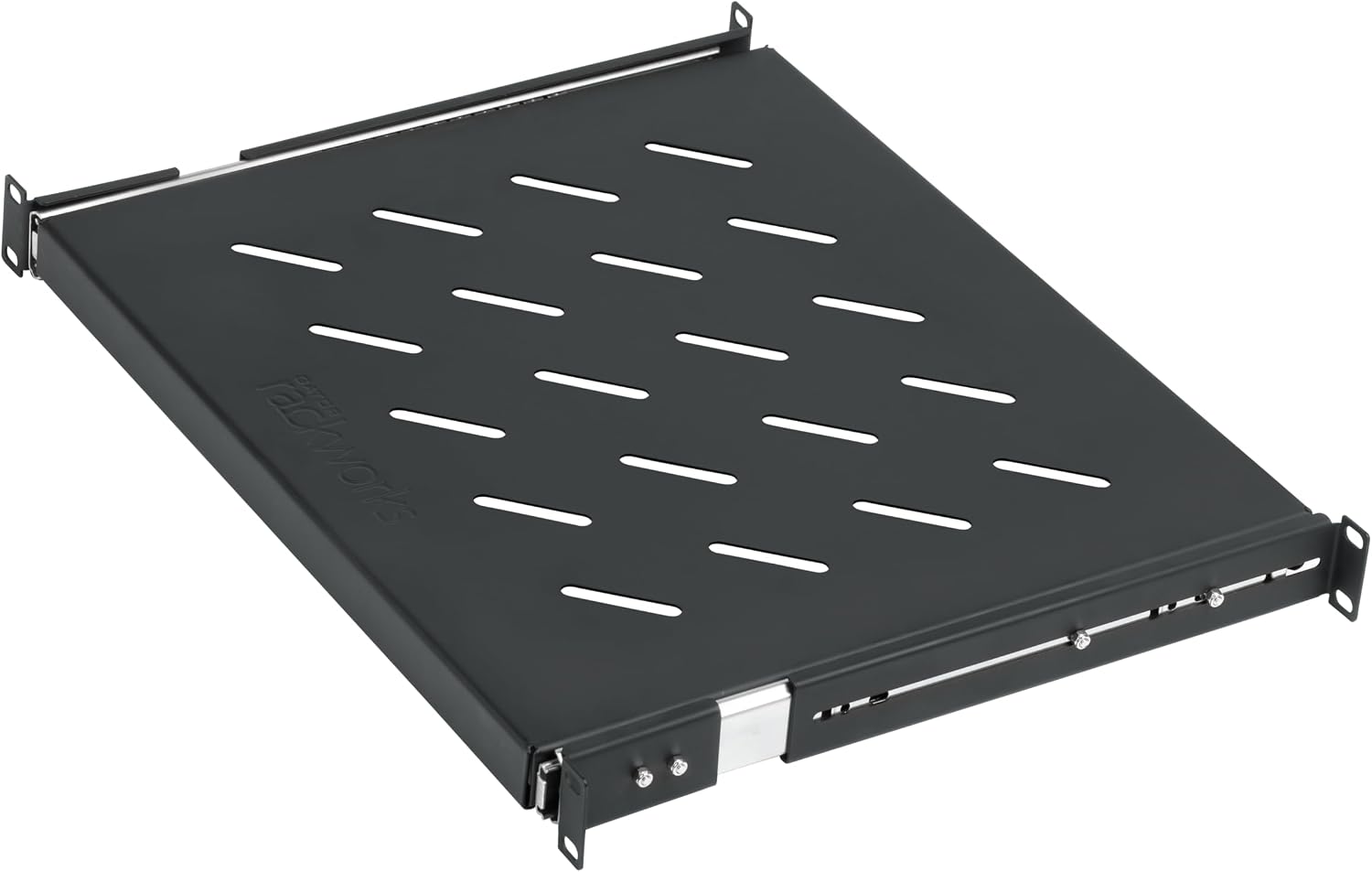 Gator Rackworks Universal Rack Mounting 1U Sliding Shelf with 13.8' Depth, (GRW-SHELF1SLD)