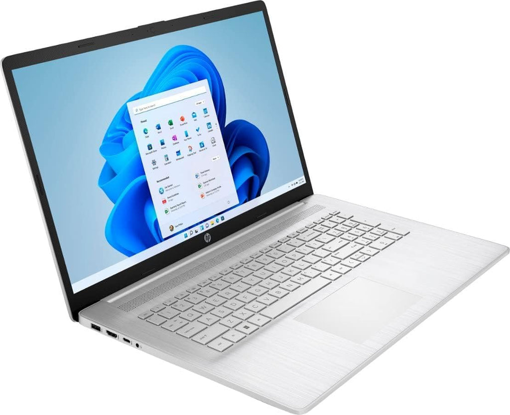 HP 17.3' Flagship HD+ Business Laptop, 16GB DDR4 RAM, 1TB PCIe SSD, Intel Quad Core i3-1125G4(Beat i5-1035G4), Bluetooth, HDMI, Webcam, Windows 11, Silver, w/GM Accessories