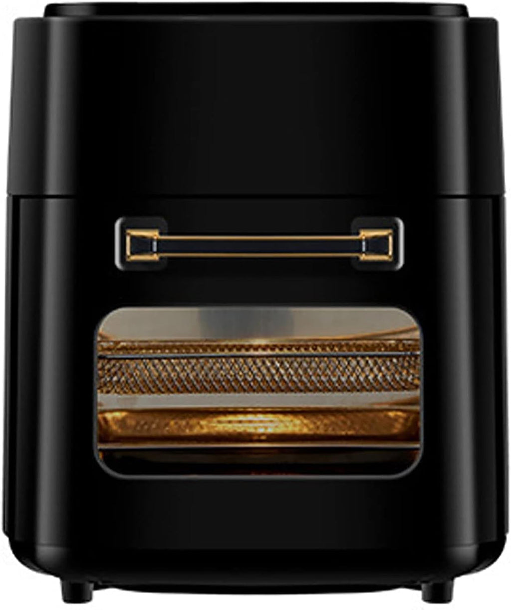 15L Digital Air Fryer Oven With Rapid Air Circulation Oil Free LED Screen Nonstick Basket 60-Minute Timer&Temperature 1400W Black (Color : Black)