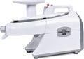 Tribest Greenstar GS-P501-B Pro Jumbo Slow Masticating Juicer, Twin Gear Cold Press Juicer & Juice Extractor, White