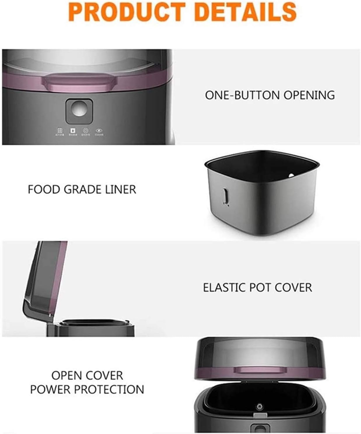 Air Fryer Oven 8L Airfryer Oven Combo 1200W Large Air Fryers Convection Toaster Oven with Rotisserie Dehydrator