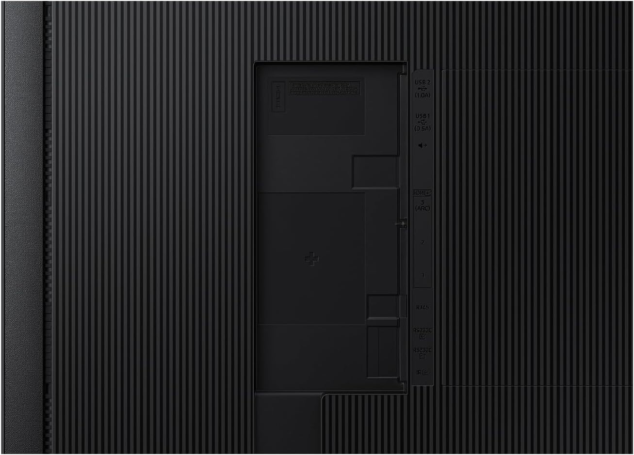 Samsung 55' Commercial UHD Signage, 28.5mm Depth, Dynamic Crystal Color, Quantum Processor Lite 4K, Ultra Slim Depth, Home UI, Centered VESA Holes, 3-Year Warranty, LH55QBCEBGCXGO