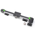 200mm Stroke High Speed Belt Drive Linear Guide Rail Sliding Table Stage for CNC 3D Printer & DIY Gantry Systems NEMA 23 Interface Compact Linear Motion Module for Prototyping