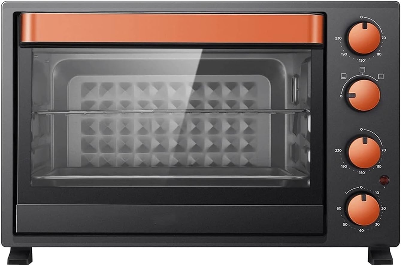Toaster Oven Air Fryer Combo Countertop Convection Oven for Fries Chicken Cake Cookies Easy Clean 1500W Stainless Steel