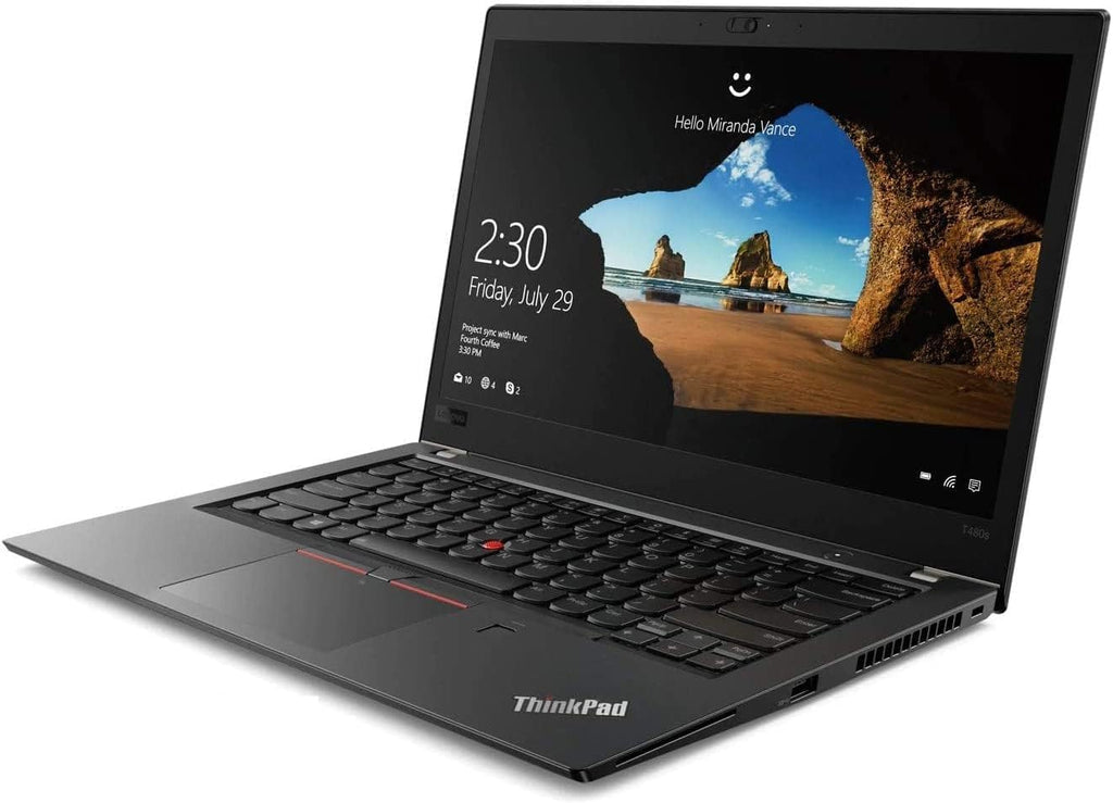Lenovo ThinkPad T480s 14' FHD Laptop Computer, Intel Quad-Core i5-8350U, 16GB DDR4 RAM, 512GB SSD, HDMI, Windows 11 Pro 64Bit (Renewed)