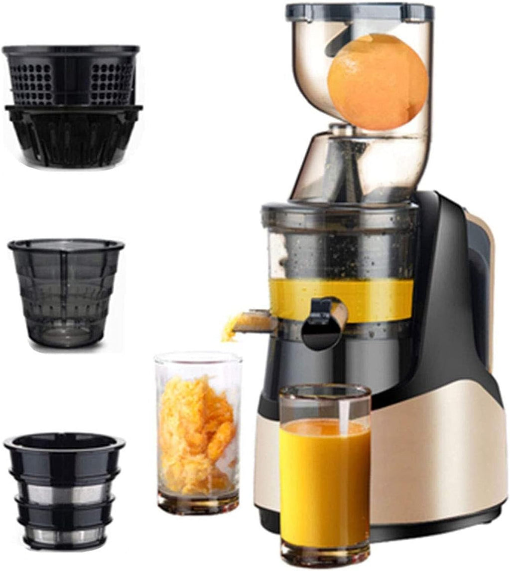 Juicer Machine, Household Automatic Fruit & Vegetable Extractor, Quick Juicing for Whole Fruits, Adjustable Thickness, Easy to Clean - for Home & Parties