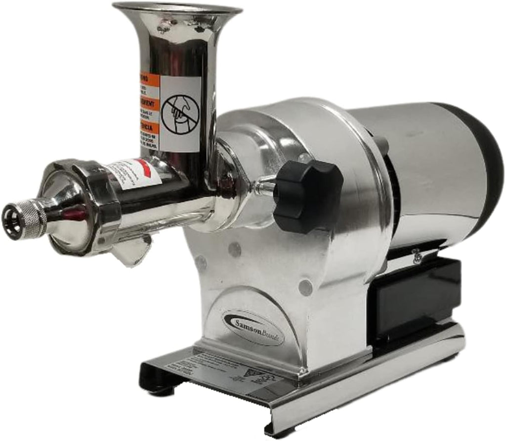 Samson Brands Commercial Wheatgrass Juicer : The Samson Super Juicer