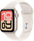 Apple Watch SE 3 [GPS + Cellular 40mm] Smartwatch with Starlight Aluminum Case with Starlight Sport Band - S/M. Fitness and Sleep Trackers, Heart Rate Monitor, Always-On Display, Water Resistant