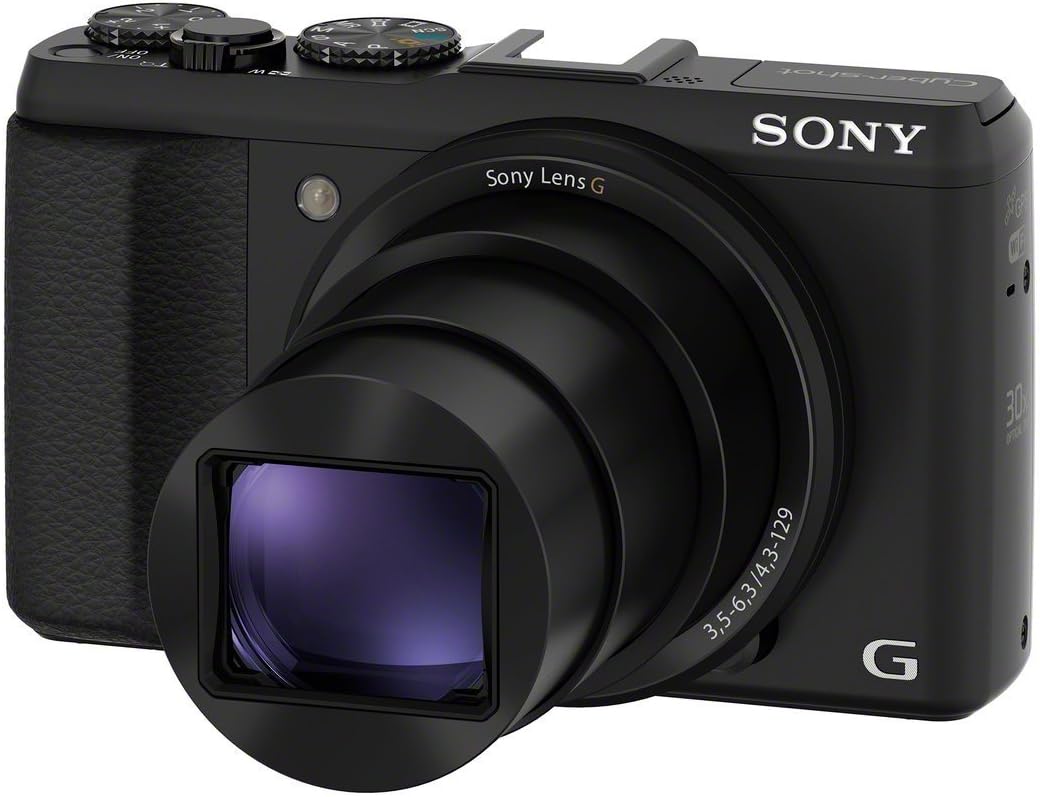 Sony DSC-HX50V/B 20.4MP Digital Camera with 3-Inch LCD Screen (Black)
