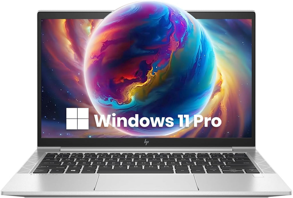HP EliteBook 830 G7 Laptop, Windows 11 Pro i5 Laptop, 13.3-Inch FHD Display, Intel Core i5-10310U, 16GB RAM, 256GB SSD, WiFi, USB-C, HDMI (Renewed)